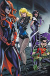 Cover Thumbnail for Batman (2016 series) #50 [JScottCampbell.com Exclusive Connecting Variant Cover - Black Canary, Huntress, Batwoman, and Red Robin]