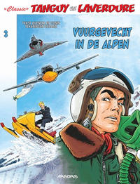 Cover for "Classic" Tanguy en Laverdure (Arboris, 2017 series) #3 - Vuurgevecht in de Alpen