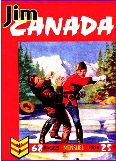 Cover for Jim Canada (Impéria, 1958 series) #1