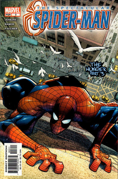 Cover for Spectacular Spider-Man (Marvel, 2003 series) #3 [Direct Edition]