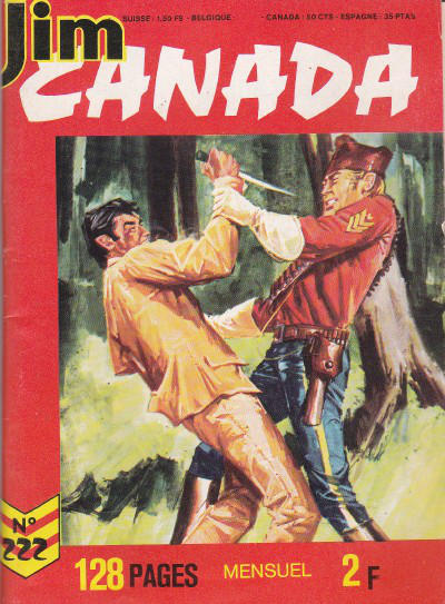 Cover for Jim Canada (Impéria, 1958 series) #222