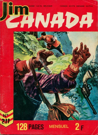 Cover for Jim Canada (Impéria, 1958 series) #211