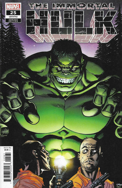 Cover for Immortal Hulk (Marvel, 2018 series) #25 [Ed McGuinness]
