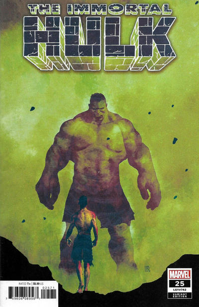Cover for Immortal Hulk (Marvel, 2018 series) #25 [Andrea Sorrentino]