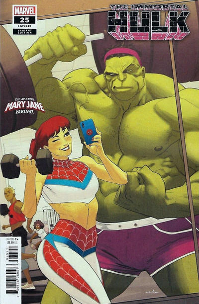 Cover for Immortal Hulk (Marvel, 2018 series) #25 [Kris Anka 'Mary Jane']