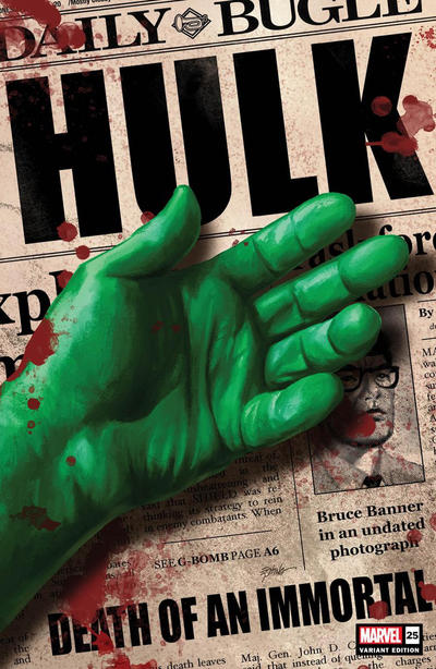 Cover for Immortal Hulk (Marvel, 2018 series) #25 [Midtown Comics Exclusive - Steve Epting]