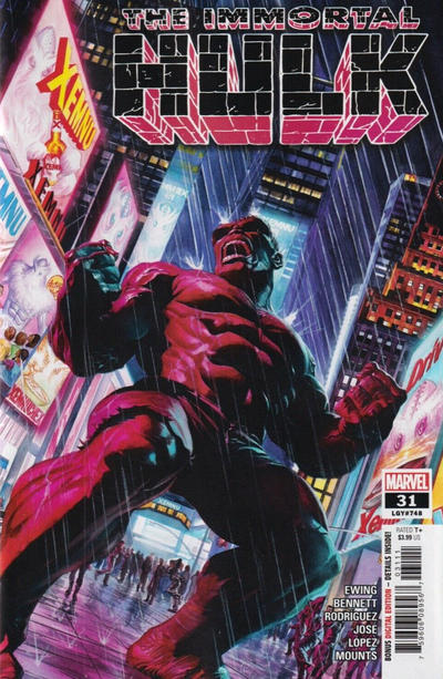Cover for Immortal Hulk (Marvel, 2018 series) #31