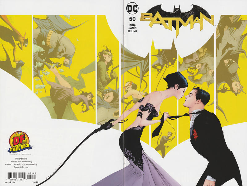 Cover for Batman (DC, 2016 series) #50 [Dynamic Forces Jae Lee Wraparound Color Cover]