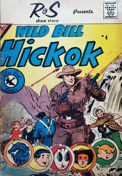 Cover for Wild Bill Hickok (Charlton, 1959 series) #4 [R & S Shoes]