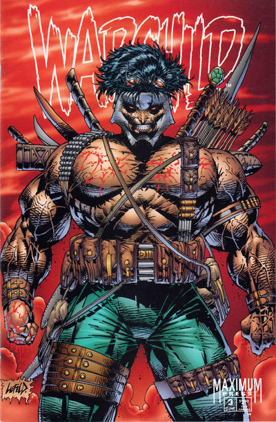 Cover for Warchild (Maximum Press, 1995 series) #3 [Rob Liefeld Red Cover]