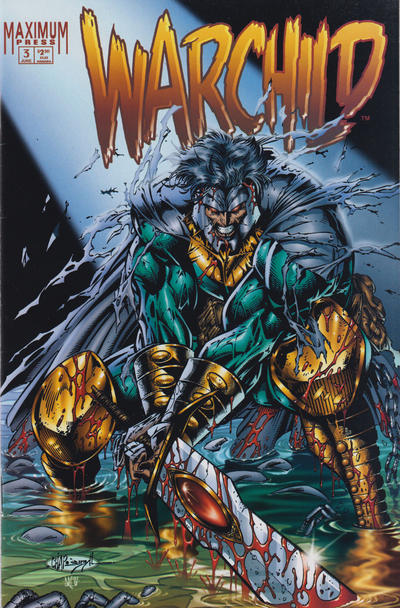 Cover for Warchild (Maximum Press, 1995 series) #3 [Chap Yaep / Jonathan Sibal / Drew Cover]