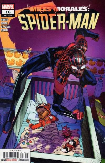 Cover for Miles Morales: Spider-Man (Marvel, 2019 series) #16 (256)