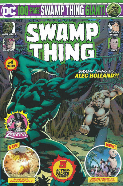 Cover for Swamp Thing Giant (DC, 2019 series) #4 [Mass Market Edition]