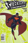 Cover for Superman Confidential (DC, 2007 series) #1 [Newsstand]