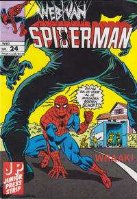 Cover Thumbnail for Web van Spiderman (Juniorpress, 1985 series) #24