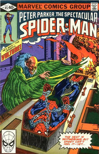 Cover for The Spectacular Spider-Man (Marvel, 1976 series) #45 [Direct]