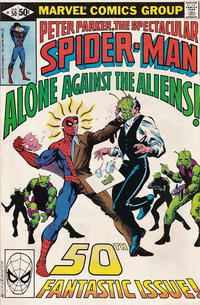 Cover Thumbnail for The Spectacular Spider-Man (Marvel, 1976 series) #50 [Direct]