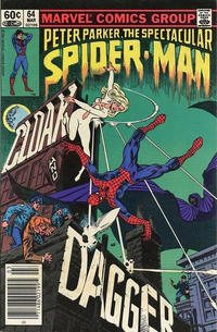 Cover for The Spectacular Spider-Man (Marvel, 1976 series) #64 [Newsstand]