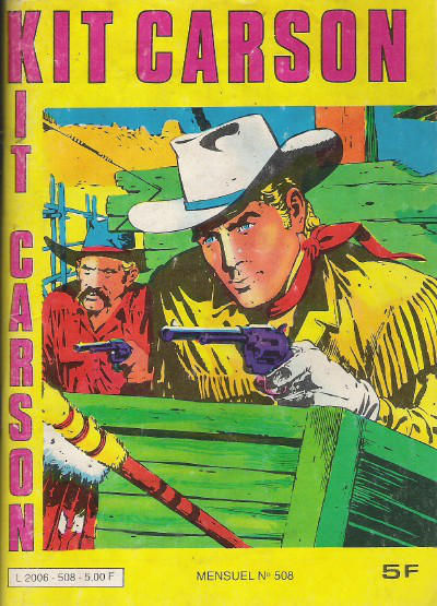 Cover for Kit Carson (Impéria, 1956 series) #508