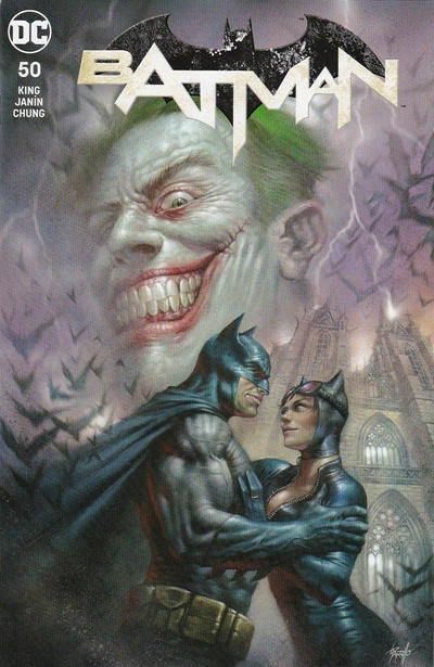 Cover for Batman (DC, 2016 series) #50 [Scorpion Comics / Clan McDonald Comics Lucio Parrillo Batman Logo Cover]