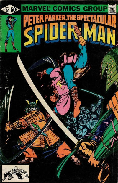 Cover for The Spectacular Spider-Man (Marvel, 1976 series) #54 [Direct]