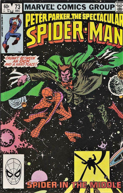 Cover for The Spectacular Spider-Man (Marvel, 1976 series) #73 [Direct]