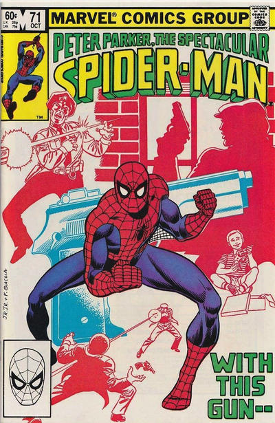 Cover for The Spectacular Spider-Man (Marvel, 1976 series) #71 [Direct]