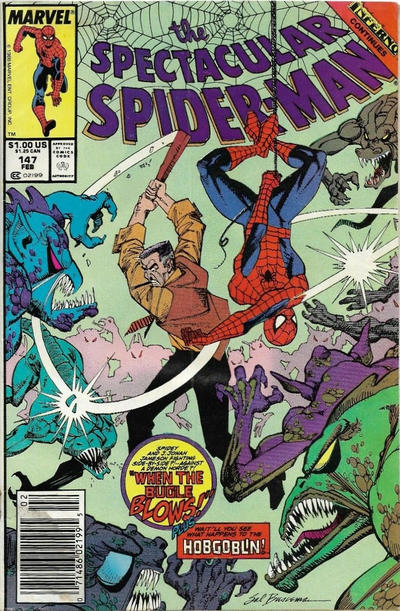 Cover for The Spectacular Spider-Man (Marvel, 1976 series) #147 [Newsstand]