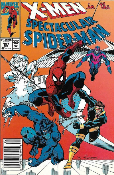 Cover for The Spectacular Spider-Man (Marvel, 1976 series) #197 [Newsstand]
