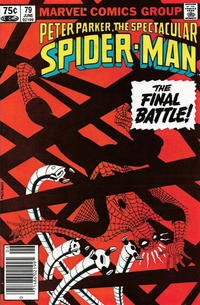 Cover Thumbnail for The Spectacular Spider-Man (Marvel, 1976 series) #79 [Canadian]