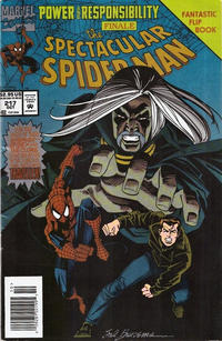 Cover Thumbnail for The Spectacular Spider-Man (Marvel, 1976 series) #217 [Flipbook] [Newsstand]