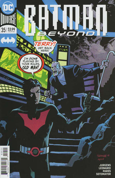Cover for Batman Beyond (DC, 2016 series) #35