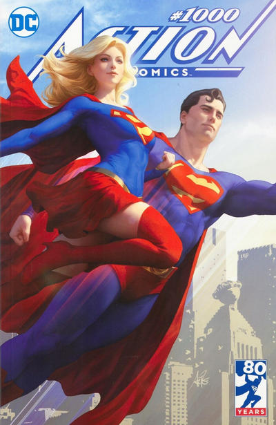 Cover for Action Comics (DC, 2011 series) #1000 [Buy Me Toys Stanley "Artgerm" Lau Cover]