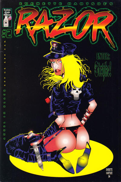 Cover for Razor (London Night Studios, 1992 series) #2 [2nd Print]