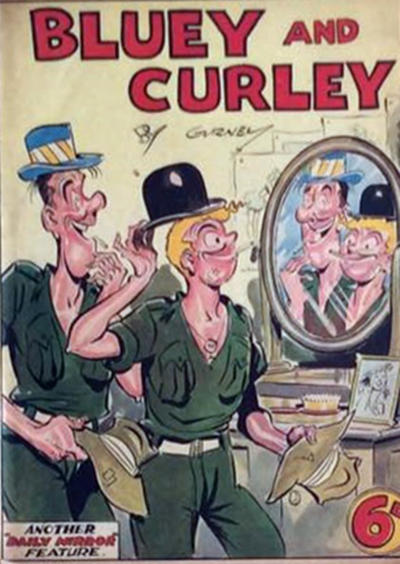 Cover for Bluey and Curley (The Herald and Weekly Times Limited, 1941 series) #[nn-C] [Dailey Mirror]