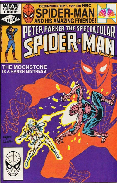 Cover for The Spectacular Spider-Man (Marvel, 1976 series) #61 [Direct]