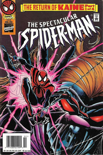 Cover for The Spectacular Spider-Man (Marvel, 1976 series) #231 [Newsstand]