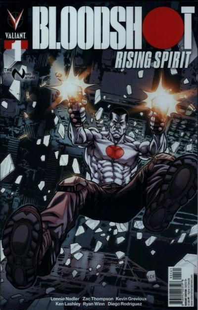Cover for Bloodshot Rising Spirit (Valiant Entertainment, 2018 series) #1 [Nerd Store - Regular Cover - Phillip Sevy]