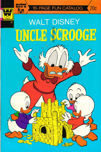 Cover for Walt Disney Uncle Scrooge (Western, 1963 series) #109 [Whitman]