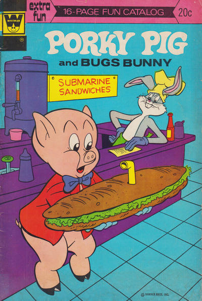 Cover for Porky Pig (Western, 1965 series) #51 [Whitman]