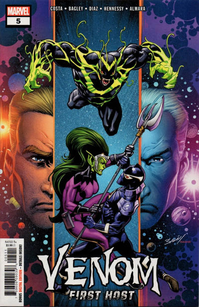 Cover for Venom: First Host (Marvel, 2018 series) #5 [Mark Bagley]