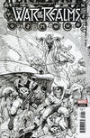 Cover Thumbnail for War of the Realms (2019 series) #2 [Arthur Adams Incentive Black & White Cover]