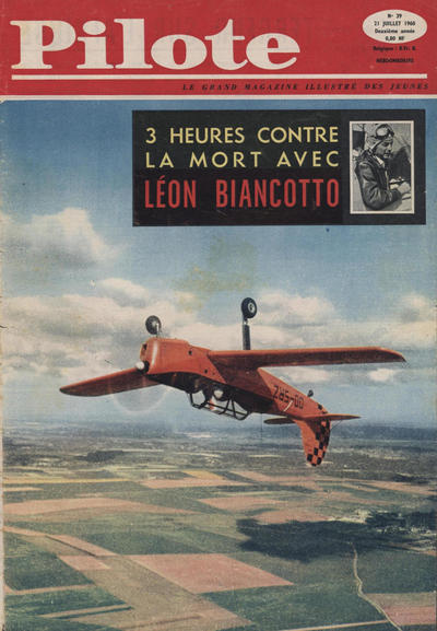 Cover for Pilote (Dargaud, 1960 series) #39