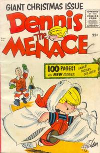 Cover Thumbnail for Dennis the Menace Giant Christmas Issue (Pines, 1955 series) 