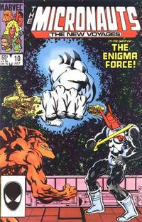 Cover Thumbnail for Micronauts (Marvel, 1984 series) #10 [Direct]