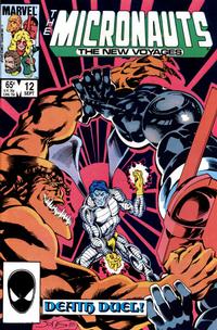 Cover Thumbnail for Micronauts (Marvel, 1984 series) #12 [Direct]