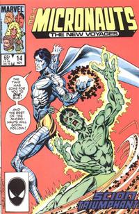 Cover Thumbnail for Micronauts (Marvel, 1984 series) #14 [Direct]