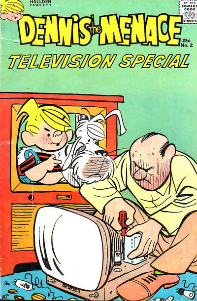 Cover for Dennis the Menace Television Special (Hallden; Fawcett, 1961 series) #2