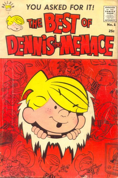 Cover for The Best of Dennis the Menace (Hallden; Fawcett, 1959 series) #1