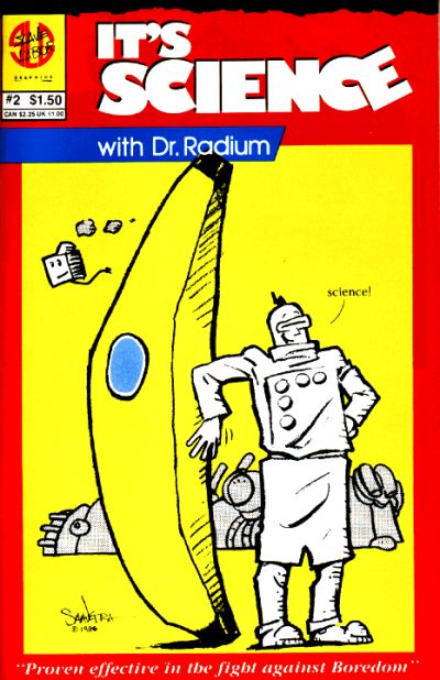Cover for It's Science with Dr. Radium (Slave Labor, 1986 series) #2